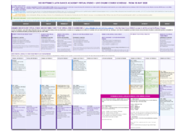 Rio Rhythmics Virtual Studio Schedule from 18 May 2020 Rio Rhythmics Virtual Studio Schedule from 18 May 2020