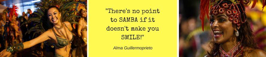 -There’s no pointto SAMBA if itdoesn’t make youSMILE!-