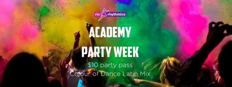 ACADEMY PARTY WEEK | ‘Colour Of Dance’ special edition Latin Mix